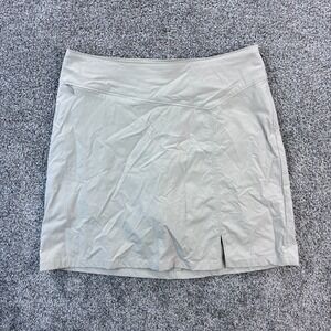 Patagonia Kamala Festival Skirt Women's 8 Beige Outdoors Hiking 100% Nylon 58615